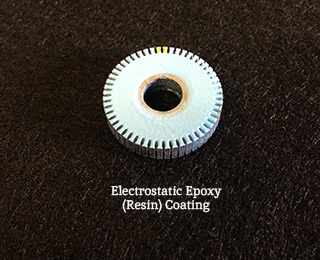 Electrostatic Epoxy Coating - DANCO Precision